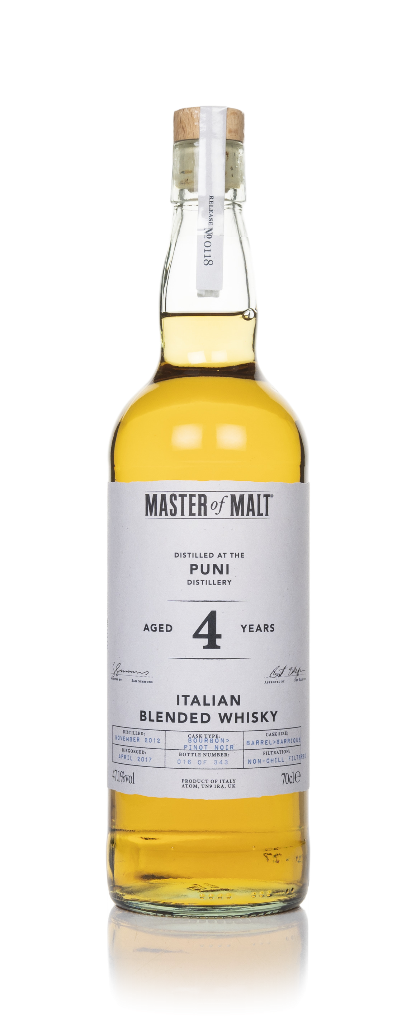PUNI 4 Year Old 2012 (Master of Malt) 70cl product image