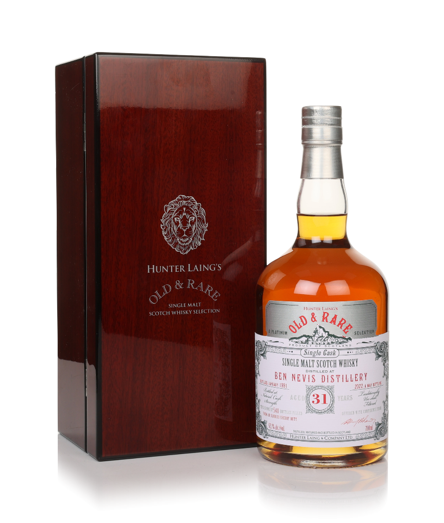 Ben Nevis 31 Year Old 1991 - Old & Rare Platinum (Hunter Laing) 70cl product image