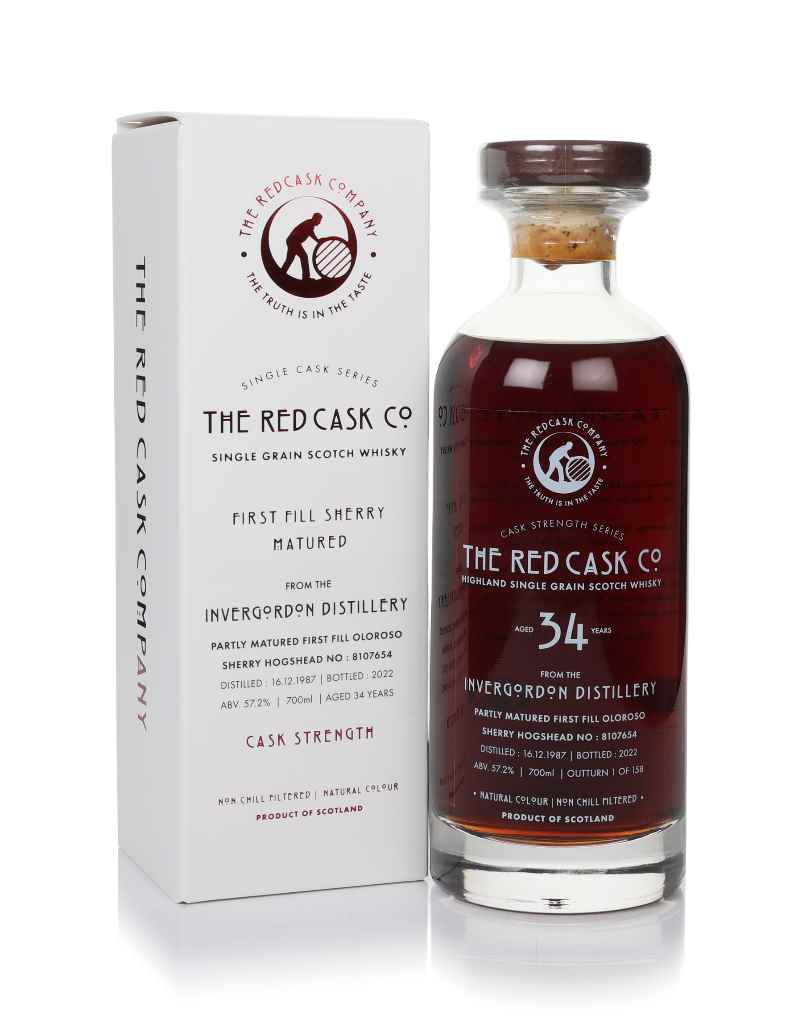Invergordon 34 Year Old 1987 (cask 8107654) - Single Cask Series (The Red Cask Company) 70cl product image