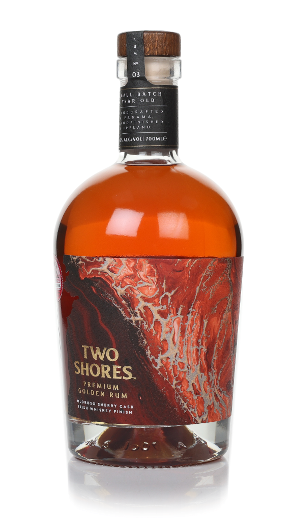 Two Shores Rum - Oloroso Sherry Cask Irish Whiskey Finish 70cl product image