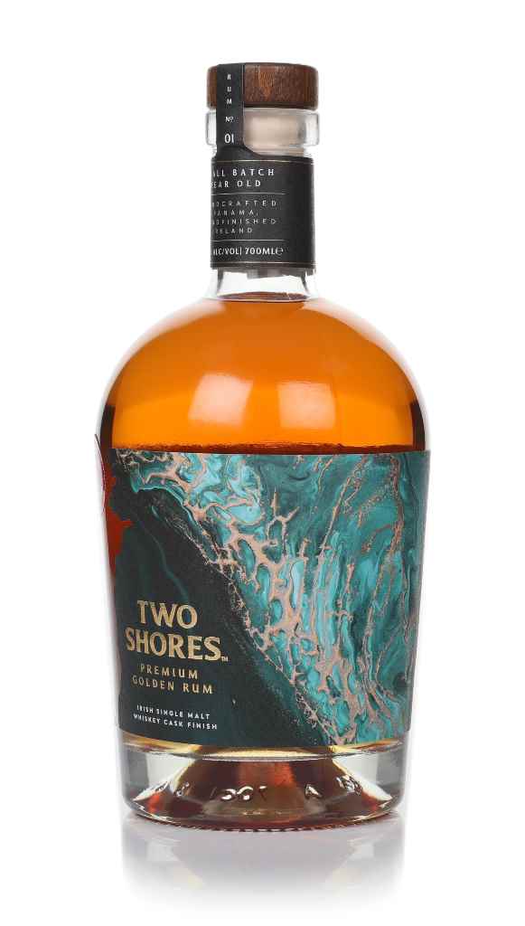 Two Shores Rum - Irish Single Malt Whiskey Cask Finish 70cl product image