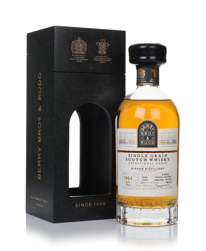 Girvan 1964 (cask 1) (bottled 2022) - Exceptional Cask (Berry Bros. & Rudd) 70cl product image
