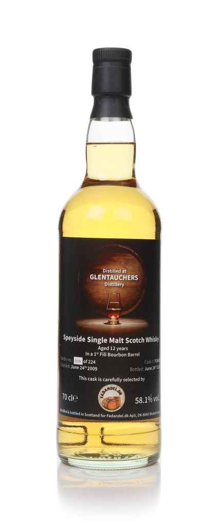 Glentauchers 12 Year Old  2009 (cask 700437) - Fadandel 70cl product image