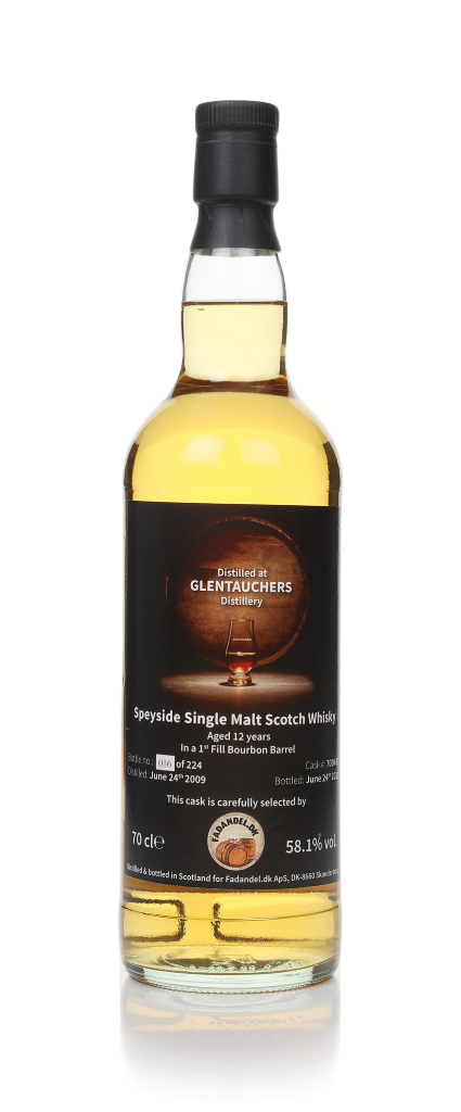 Glentauchers 12 Year Old  2009 (cask 700437) - Fadandel 70cl product image