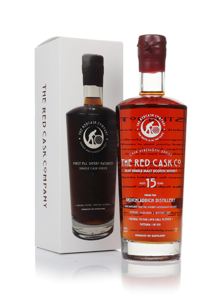 Bruichladdich 15 Year Old 2005 (cask 1403) - The Red Cask Co. 70cl product image