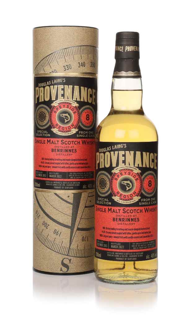 Benrinnes 8 Year Old 2013 (cask 15650) - Provenance (Douglas Laing) 70cl product image