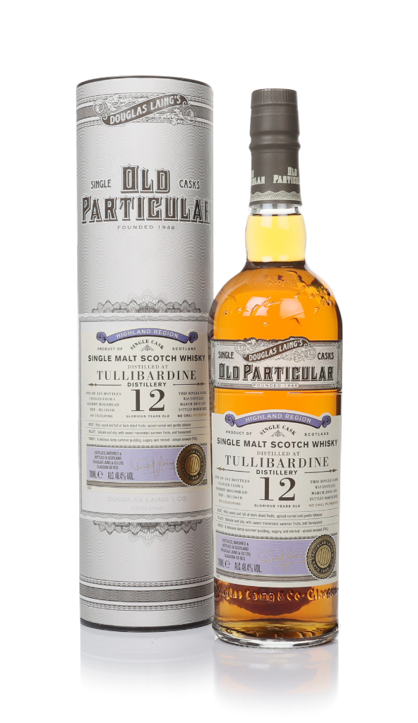 Tullibardine 12 Year Old 2010 (cask 15618) - Old Particular (Douglas Laing) 70cl product image