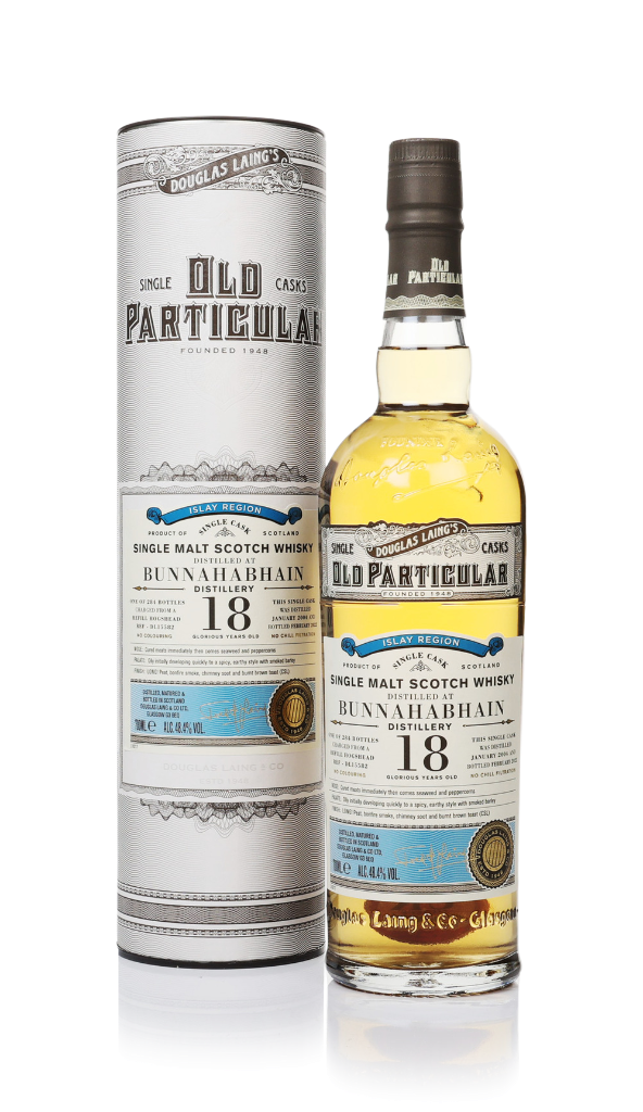 Bunnahabhain 18 Year Old 2004 (cask 15582) - Old Particular (Douglas Laing) 70cl product image