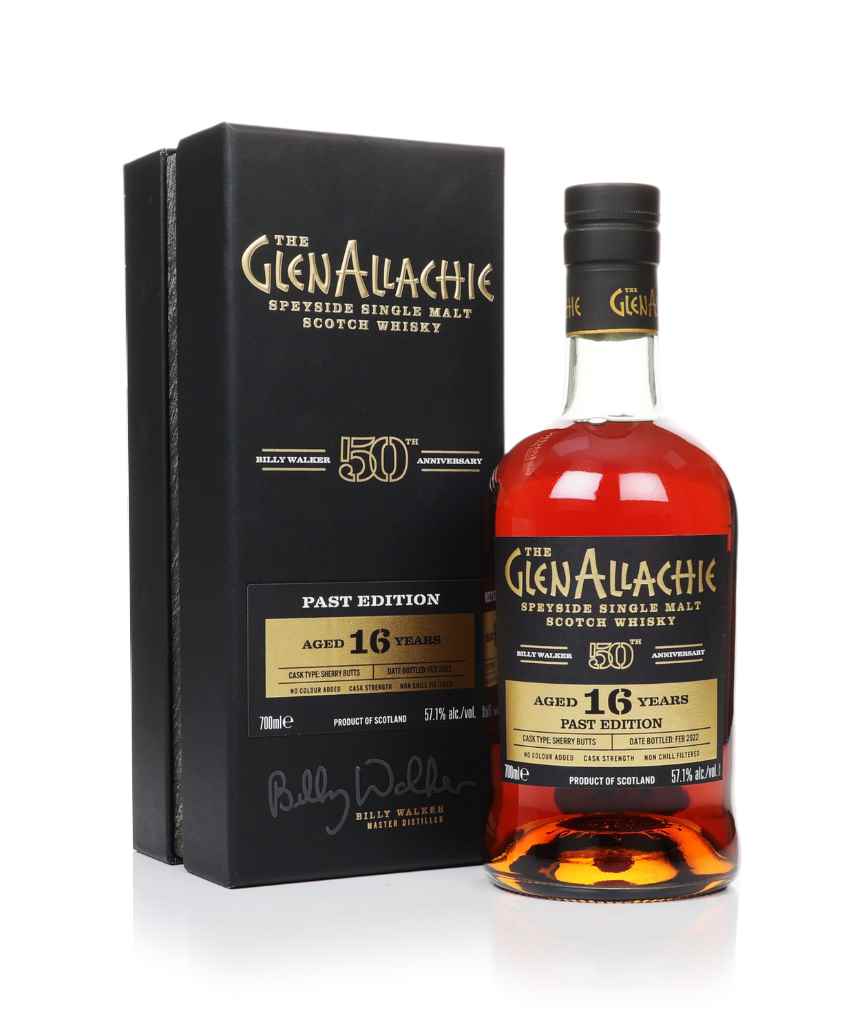 GlenAllachie 16 Year Old Past Edition - Billy Walker 50th Anniversary Series 70cl product image