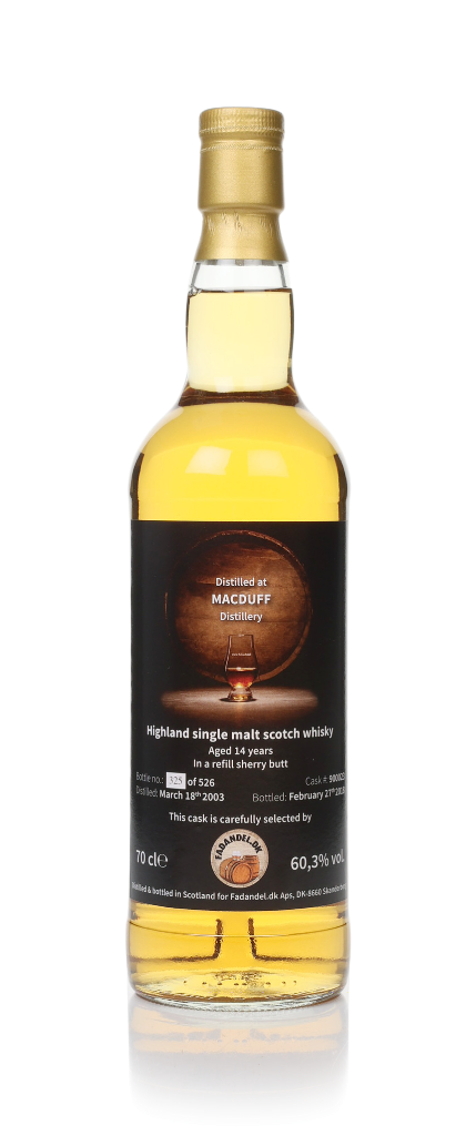 Macduff 14 Year Old 2003 (cask 9000023) - Fadandel 70cl product image