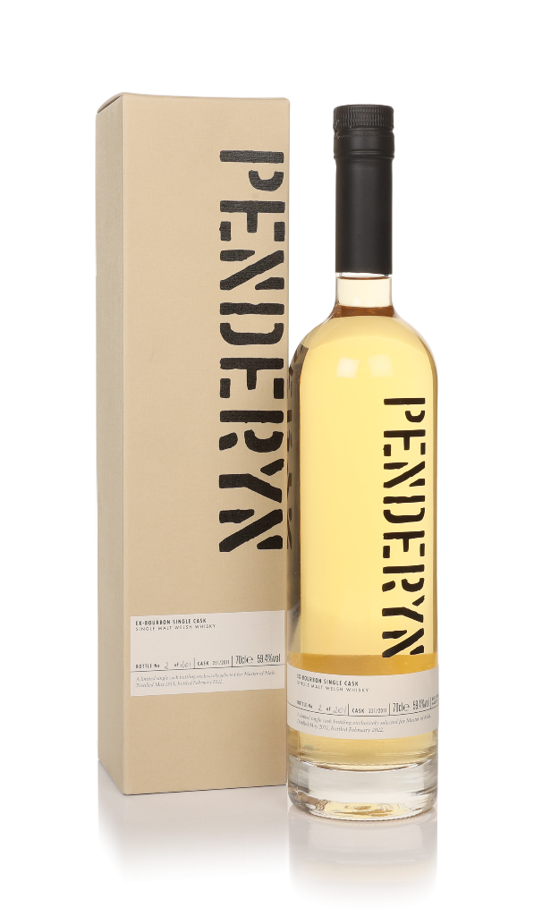 Penderyn 10 Year Old 2011 (cask 251) - Master of Malt Exclusive 70cl product image