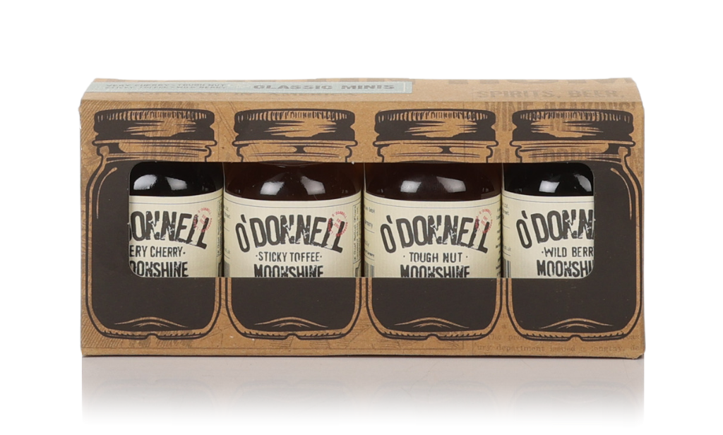 O'Donnell Moonshine Miniature Gift Set (4 x 50ml) 20cl product image