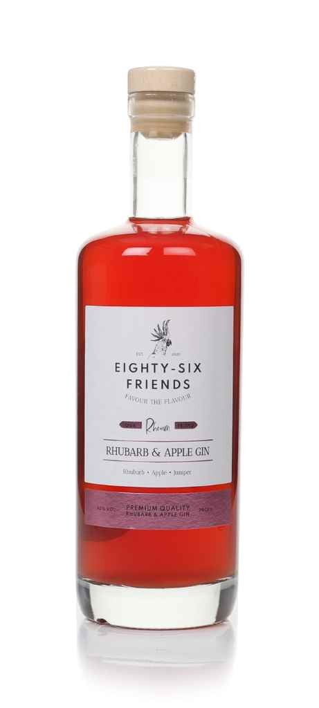 Eighty-Six Friends Rhubarb & Apple Gin 70cl product image