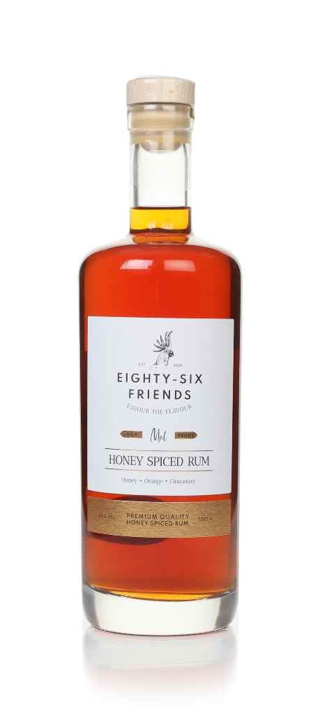 Eighty-Six Friends Honey Spiced Rum 70cl product image