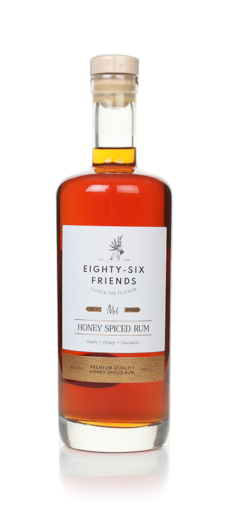 Eighty-Six Friends Honey Spiced Rum 70cl product image