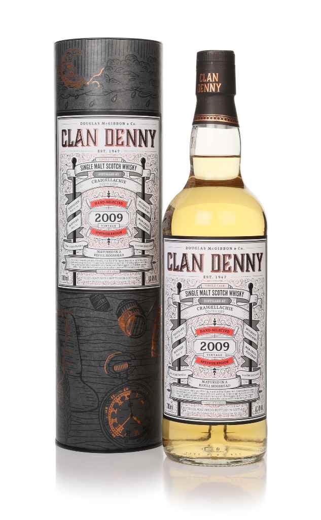 Craigellachie 12 Year Old 2009 (cask 14967) - Clan Denny (Douglas Laing) 70cl product image