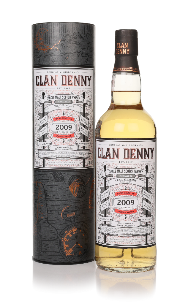 Craigellachie 12 Year Old 2009 (cask 14967) - Clan Denny (Douglas Laing) 70cl product image