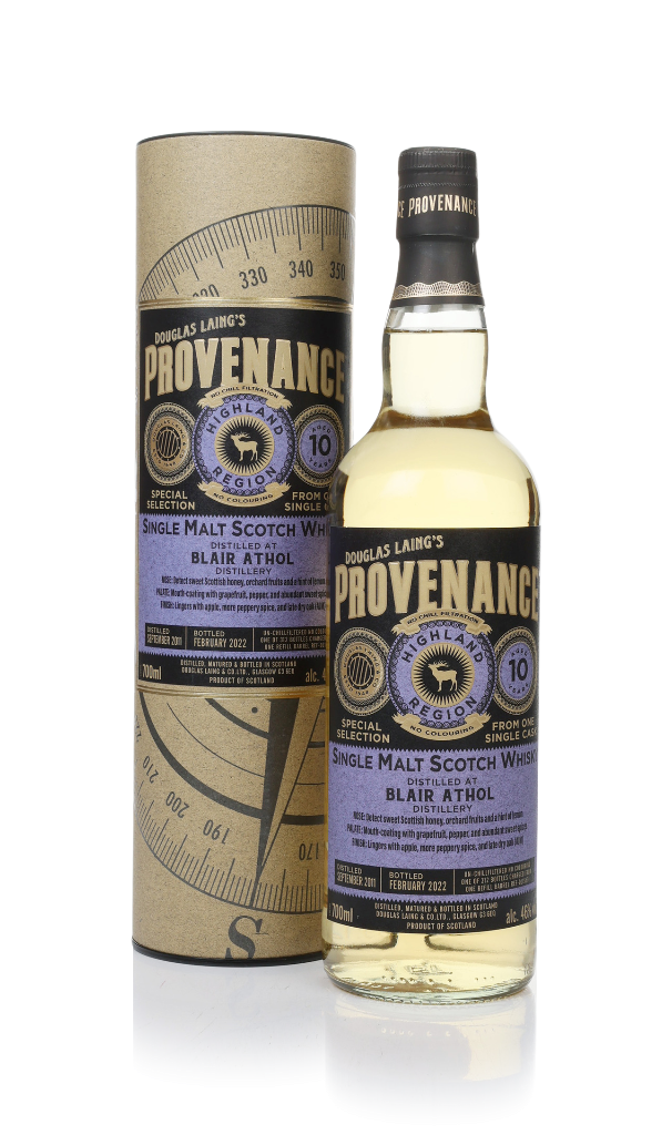 Blair Athol 10 Year Old 2011 (cask 15574) -  Provenance (Douglas Laing) 70cl product image