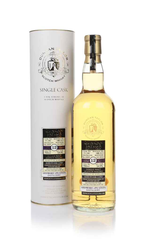 Ardmore 12 Year Old 2009 (cask 191340) - Duncan Taylor 70cl product image