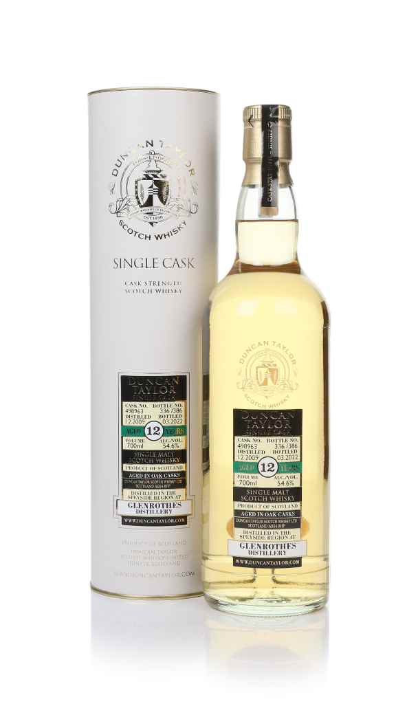 Glenrothes 12 Year Old 2009 (cask 498963) -  Duncan Taylor 70cl product image