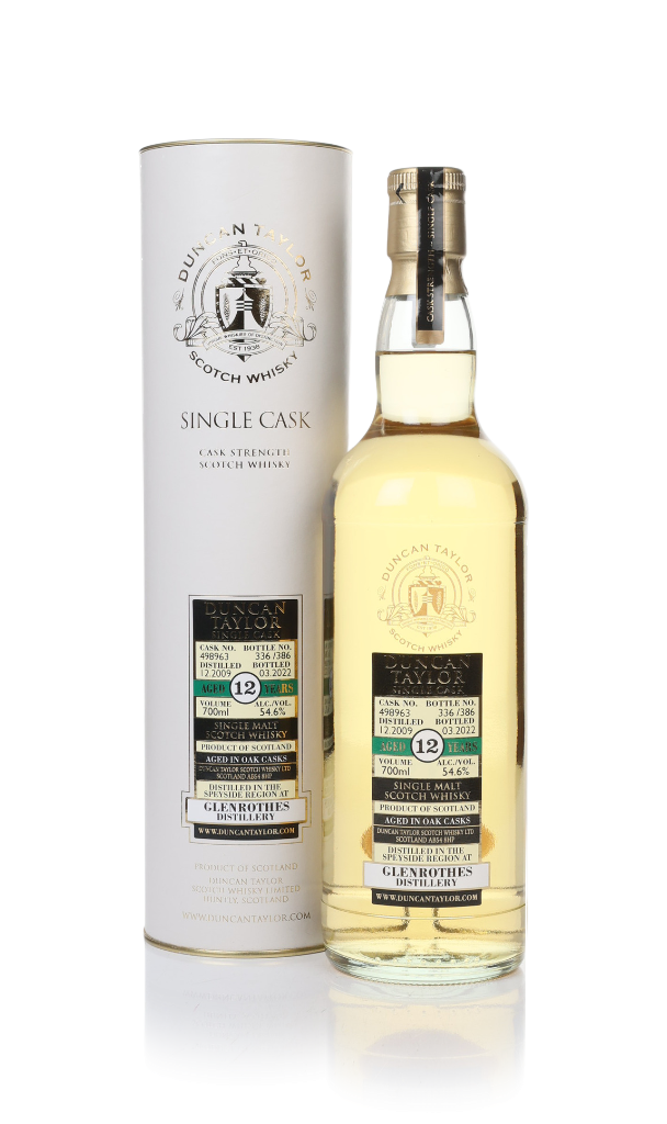 Glenrothes 12 Year Old 2009 (cask 498963) -  Duncan Taylor 70cl product image