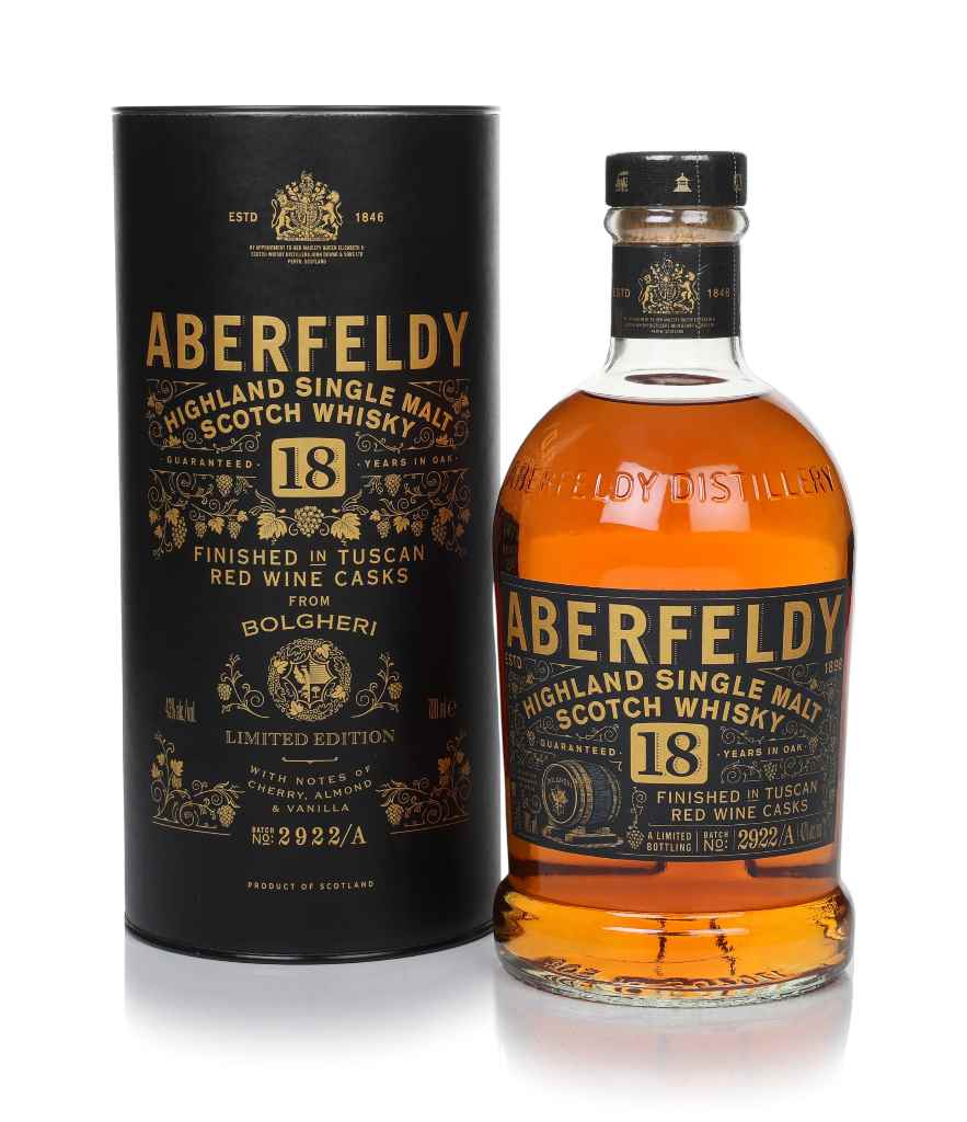 Aberfeldy 18 Year Old - Red Wine Cask Collection 70cl product image