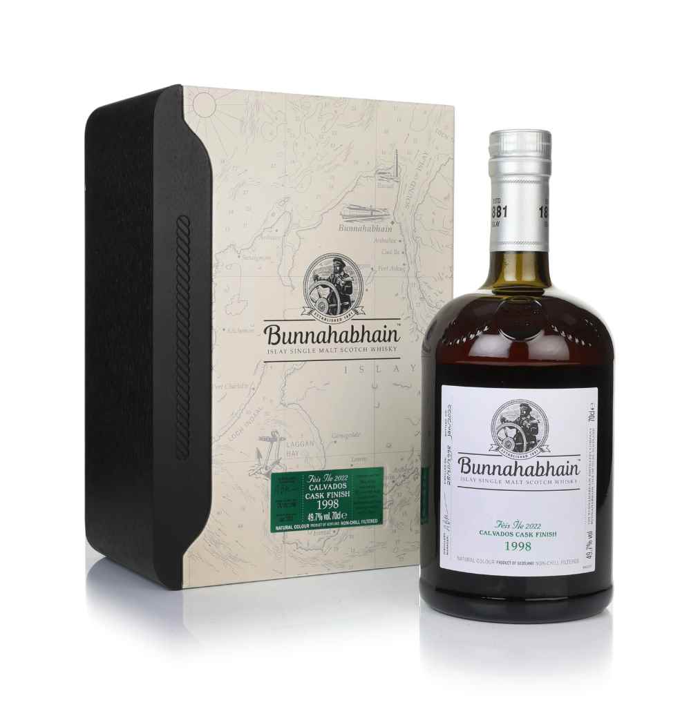 Bunnahabhain 23 Year Old 1998 Calvados Cask Finish - Fèis Ìle 2022 70cl product image