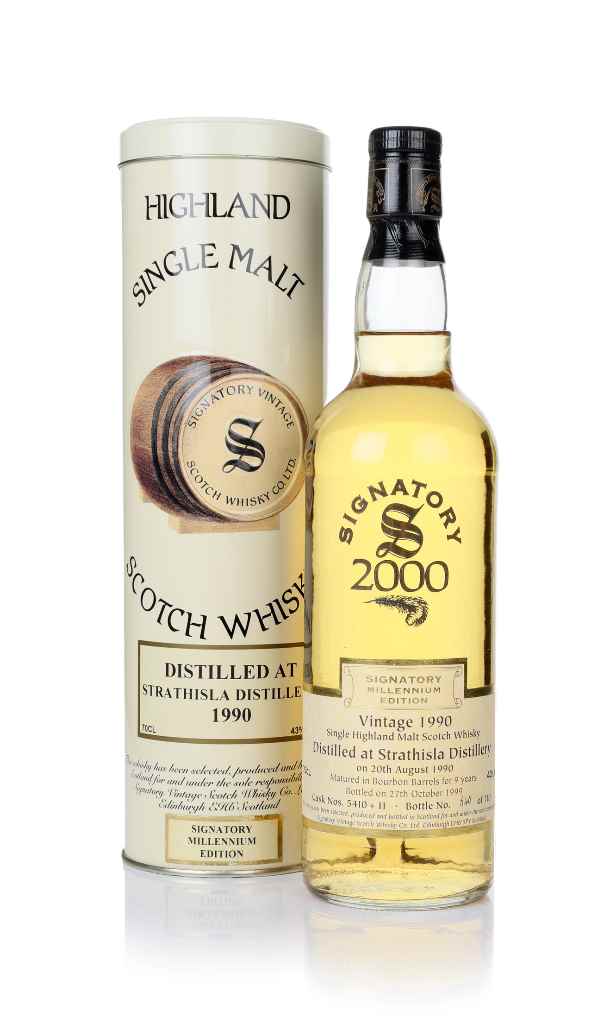 Strathisla 9 Year Old 1990 (casks 5410+11) - (Signatory) 70cl product image