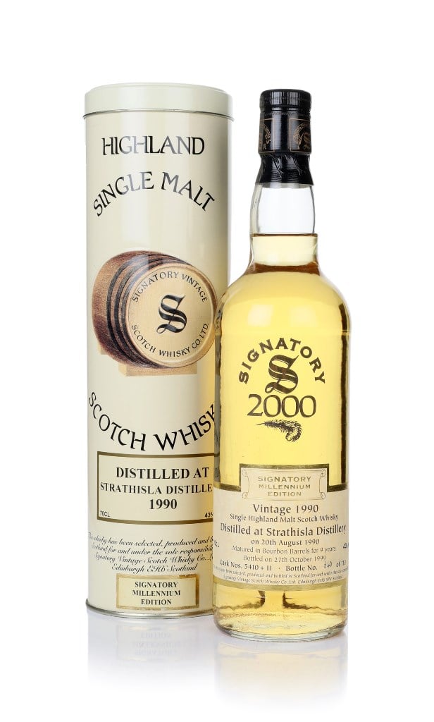 Strathisla 9 Year Old 1990 (casks 5410+11) - (Signatory) 70cl product image