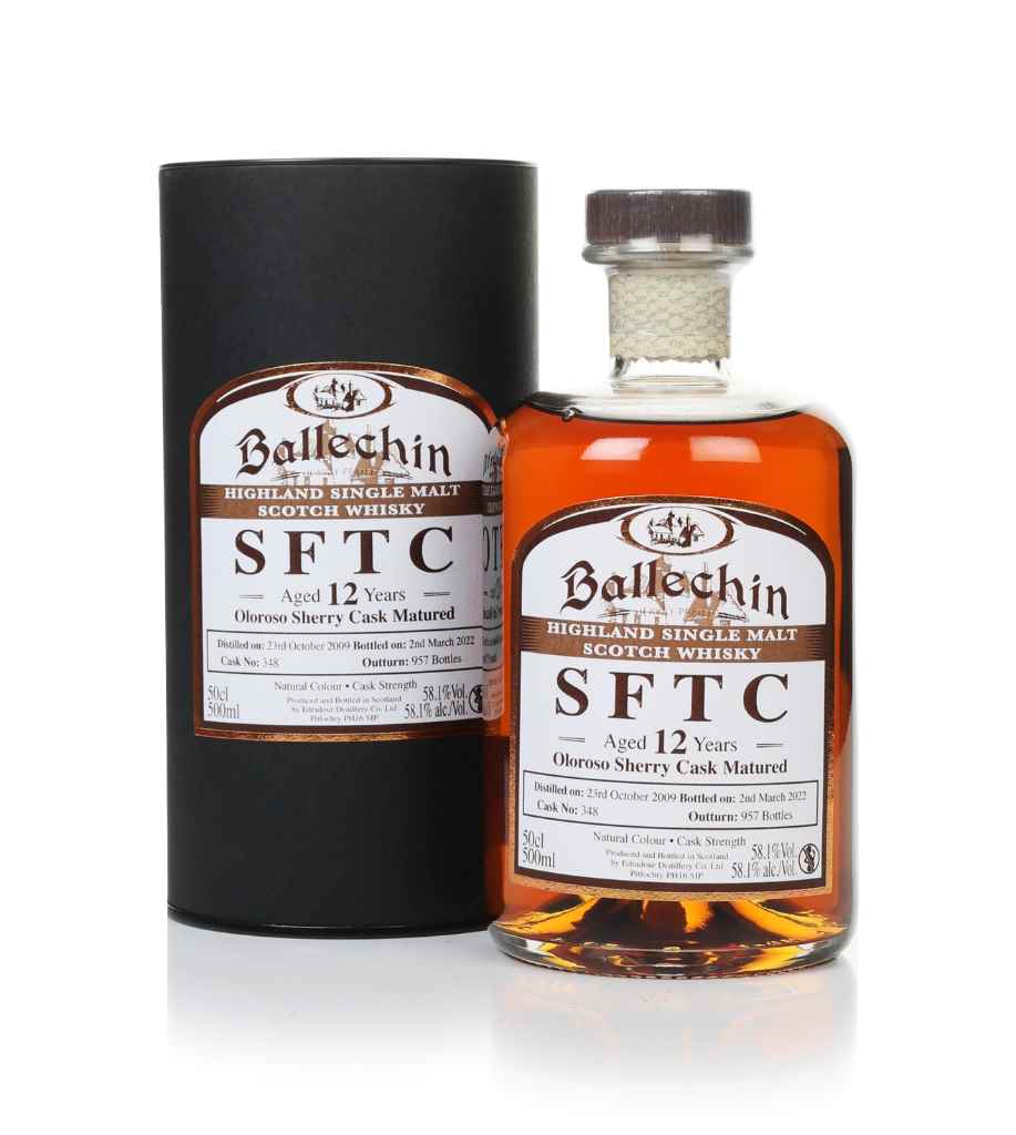 Ballechin 12 Year Old 2009 (cask 348) - Straight From The Cask 50cl product image