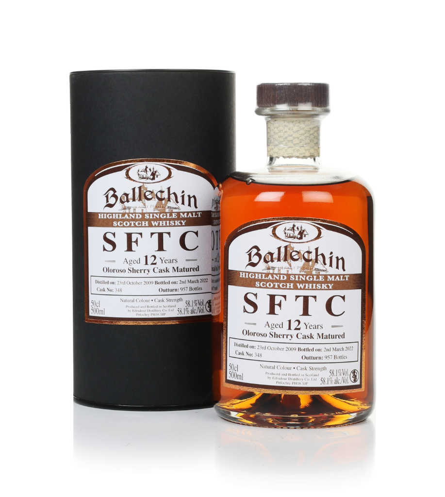 Ballechin 12 Year Old 2009 (cask 348) - Straight From The Cask 50cl product image