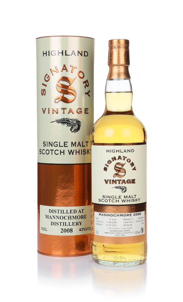 Mannochmore 13 Year Old 2008 (casks 12252 & 12259) - Signatory 70cl product image