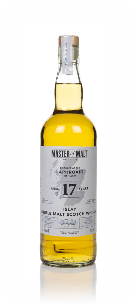 Laphroaig 17 Year Old 2004 Single Cask (Master of Malt) 70cl product image