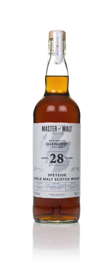 Glenlivet 28 Year Old 1989 Single Cask (Master of Malt) 70cl product image