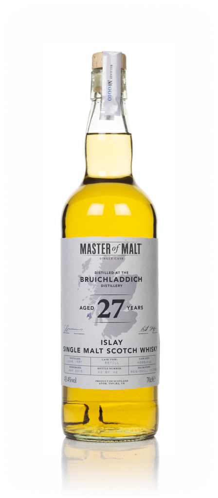 Bruichladdich 27 Year Old 1991 Single Cask (Master of Malt) 70cl product image