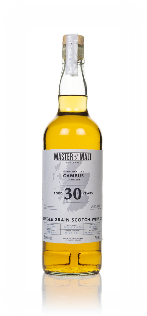 Cambus 30 Year Old 1991 Single Cask (Master of Malt) 70cl product image