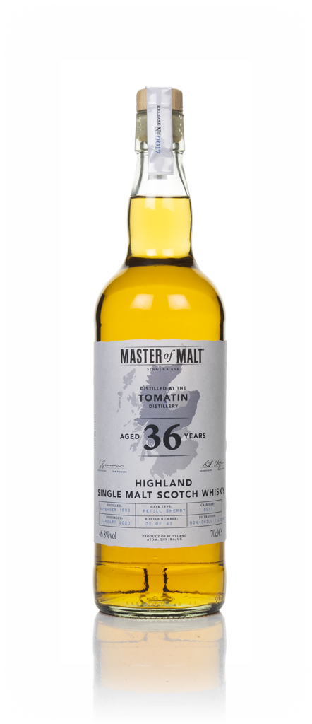 Tomatin 36 Year Old 1983 Single Cask (Master of Malt) 70cl product image