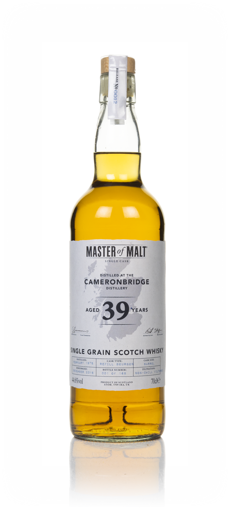 Cameronbridge 39 Year Old 1979 Single Cask (Master of Malt) 70cl product image