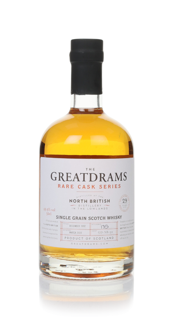 North British 29 Year Old 1992 (cask GD-NB-92) - Rare Cask Series (GreatDrams) 50cl product image