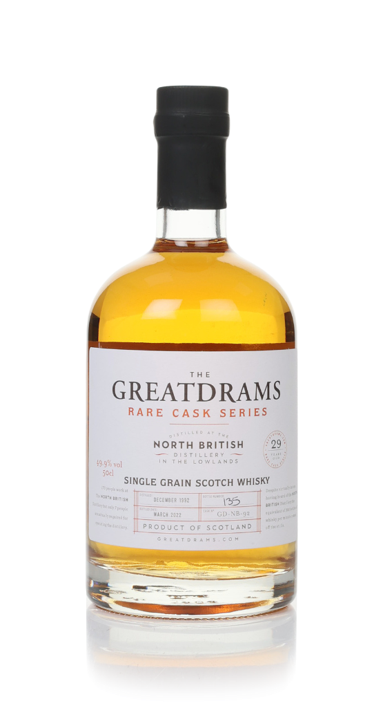 North British 29 Year Old 1992 (cask GD-NB-92) - Rare Cask Series (GreatDrams) 50cl product image