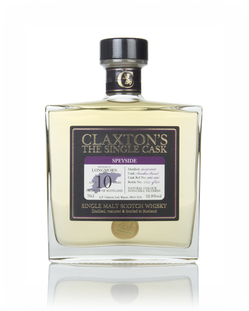 Longmorn 10 Year Old 2008 - Claxton's 70cl product image