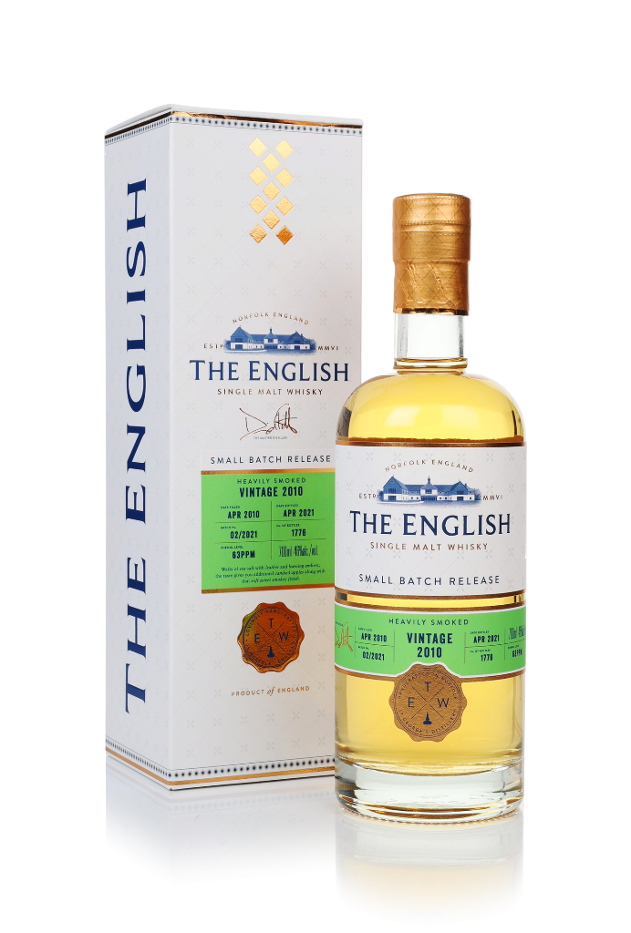 The English 2010 Heavily Smoked 70cl product image