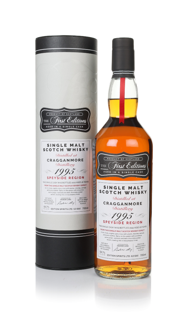 Cragganmore 26 Year Old 1995 (cask 19119) - The First Editions (Hunter Laing) 70cl product image