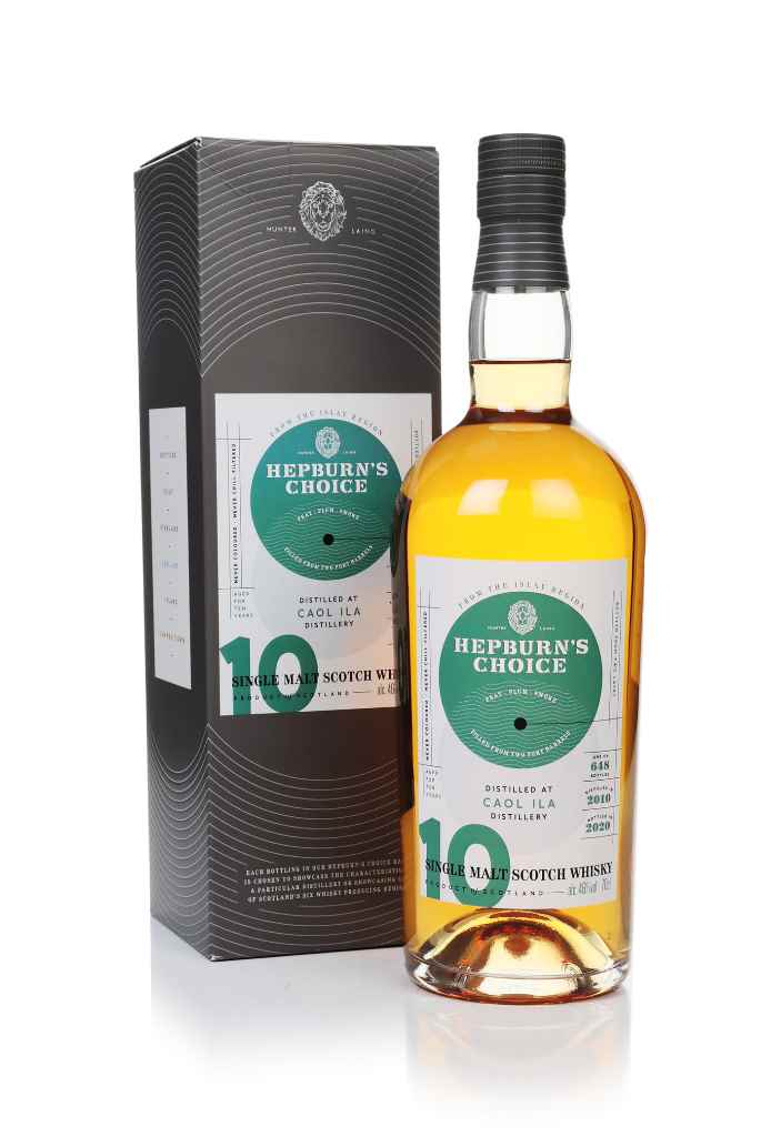 Caol Ila 10 Year Old 2010 (bottled 2020) - Hepburn's Choice (Langside) 70cl product image