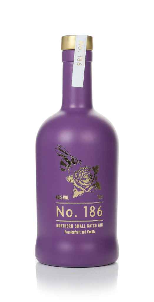 No. 186 Passion Fruit and Vanilla Gin 70cl product image