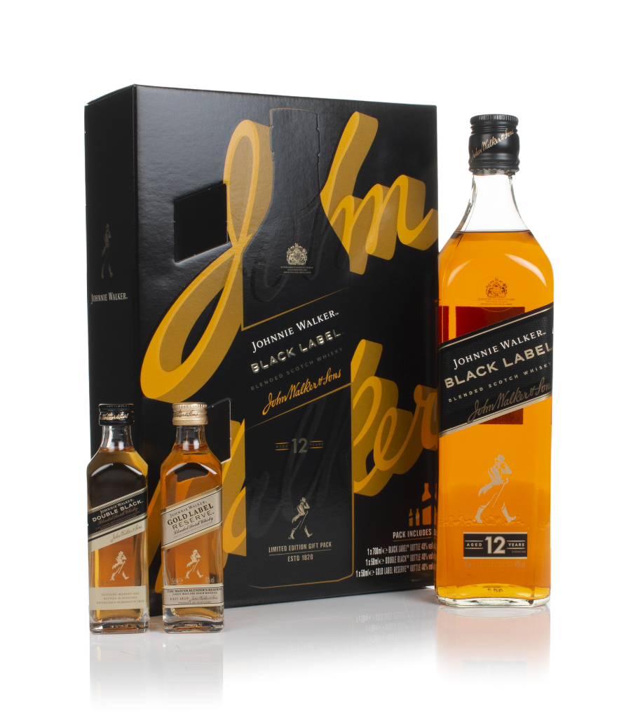 Johnnie Walker Black Label 12 Year Old Gift Pack 80cl product image