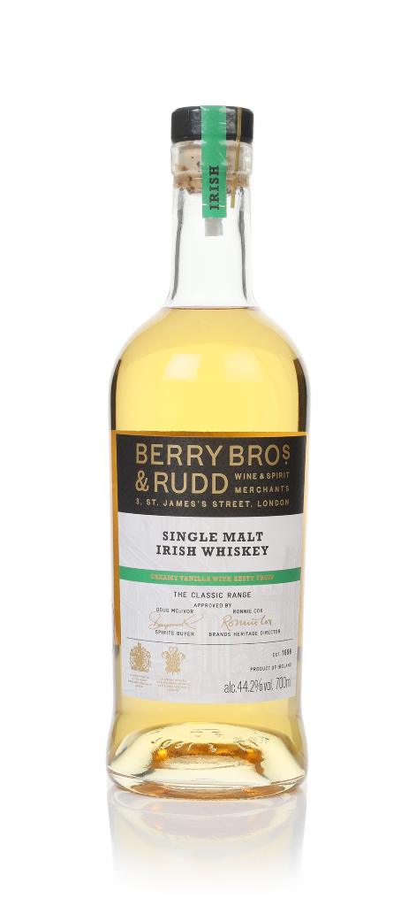 Berry Bros & Rudd Single Malt Irish Whiskey - The Classic Range 70cl product image