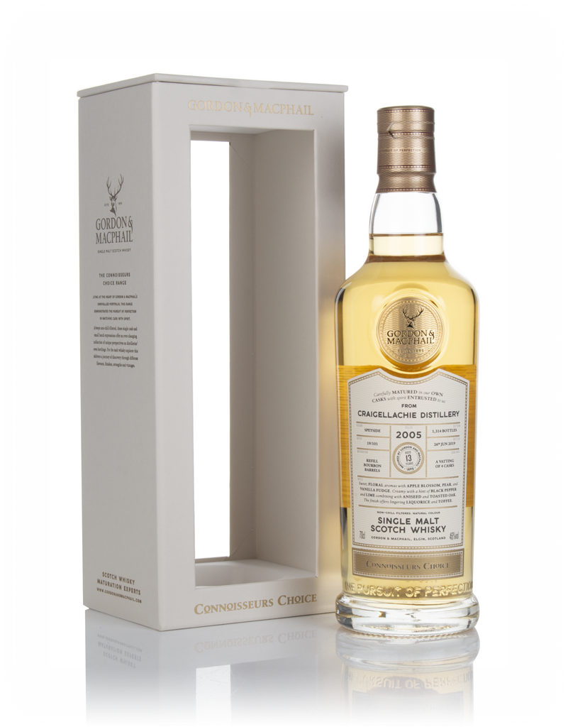 Craigellachie 13 Year Old 2005 (batch 19/101) - Connoisseurs Choice (Gordon & MacPhail) 70cl product image
