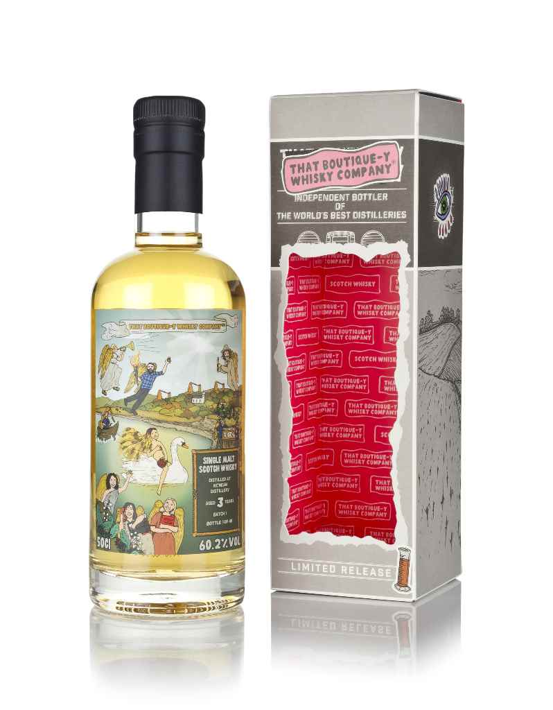 Nc'nean 3 Year Old - Batch 1 (That Boutique-y Whisky Company) 50cl product image