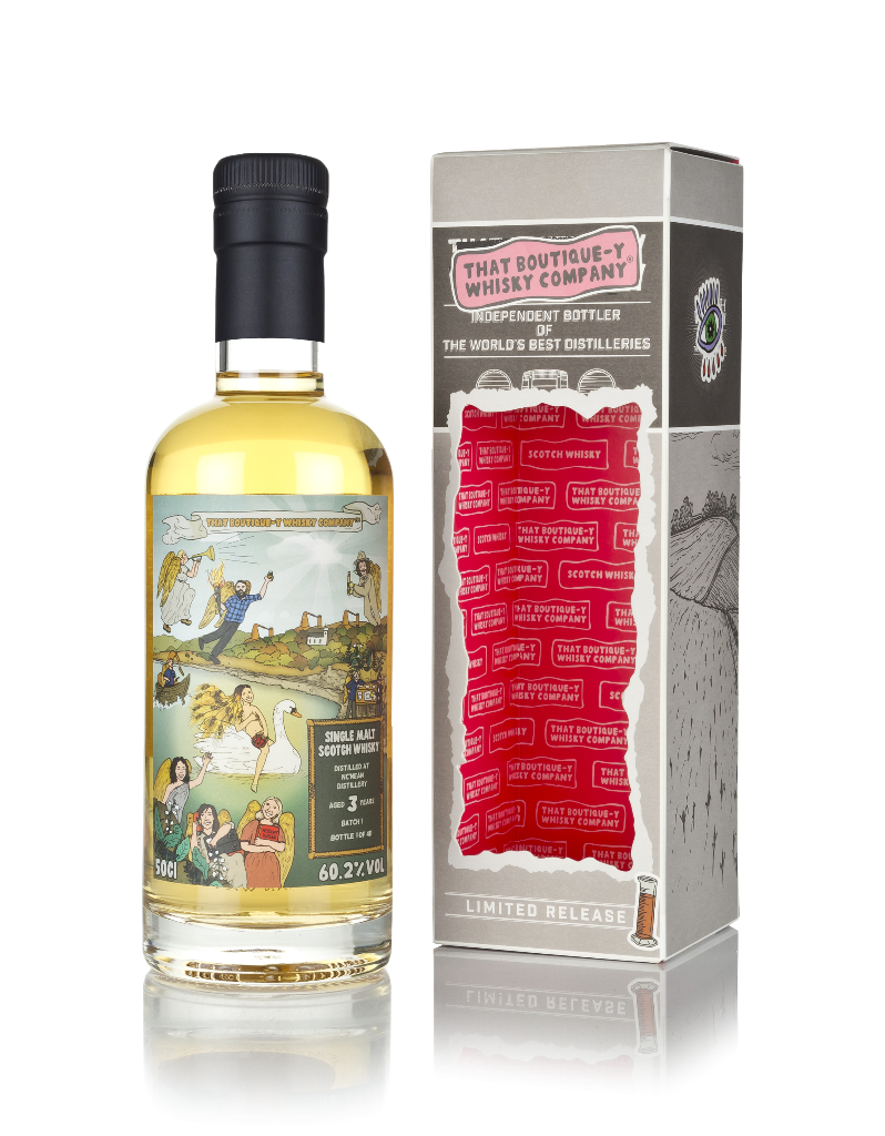 Nc'nean 3 Year Old - Batch 1 (That Boutique-y Whisky Company) 50cl product image